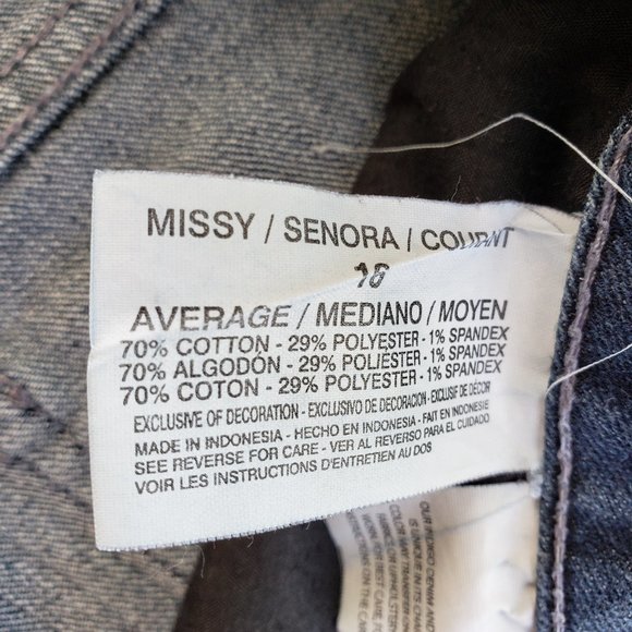 Nine West Vintage Collection Skinny Jeans Size 33 - Picture 6 of 10